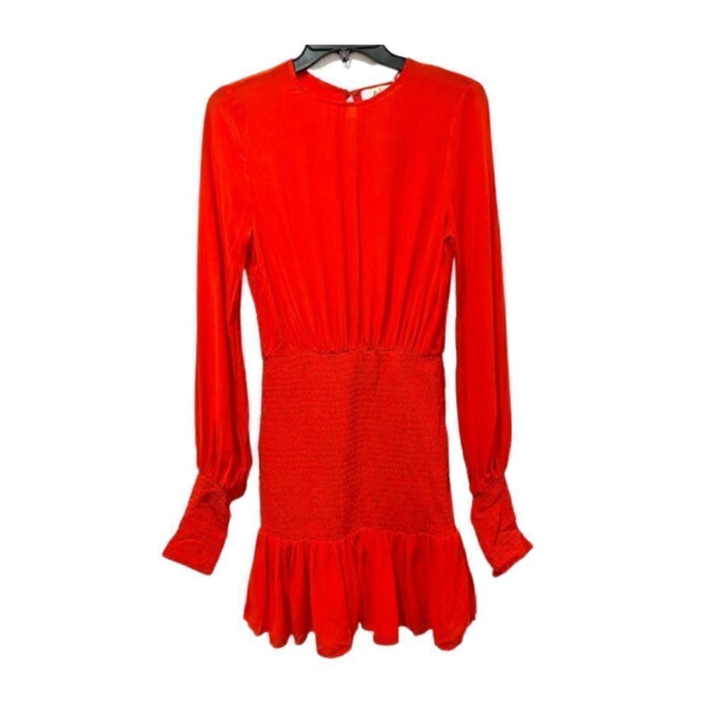 Winter Muse Jasmine Mini Dress, Poppy Red, Size 10